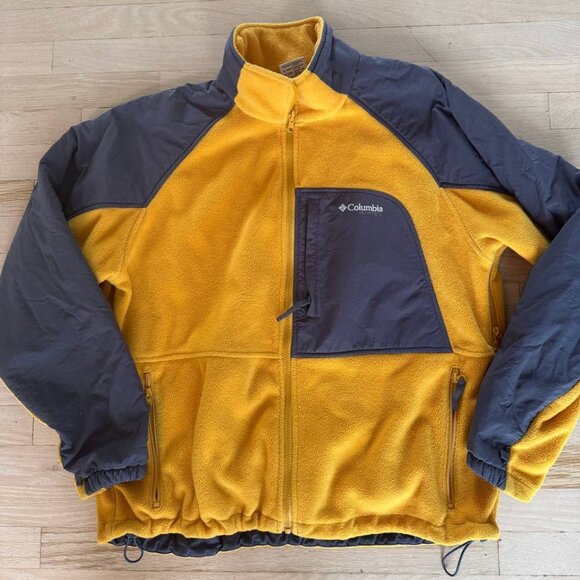 Columbia Vertex Core Fleece Jacket Vented Zip Size Xl - Picture 1 of 6